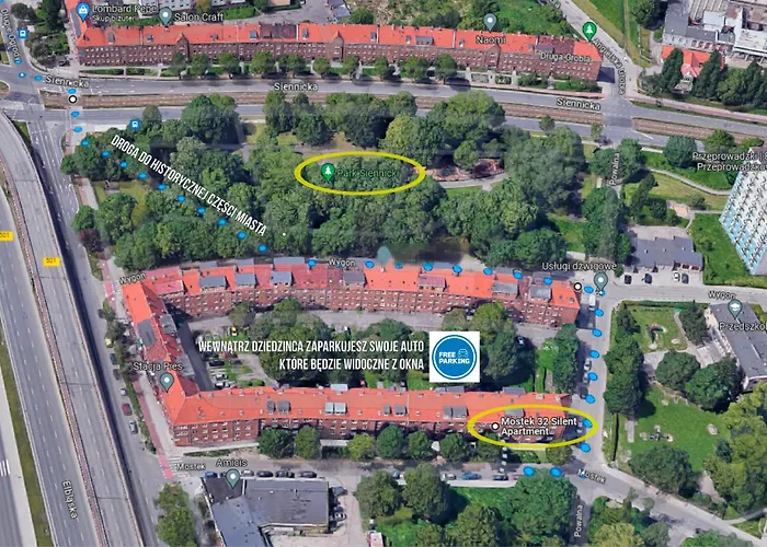 Апартаменты Mostek 32 Silent Гданьск